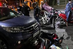 Vụ xe ô tô húc xe máy chở sản phụ, phạt nữ tài xế 46 triệu đồng