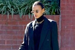 Irina Shayk bị chê già hơn tuổi khi diện set đồ vest ra phố