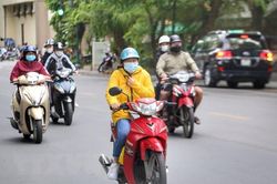 Khu vực Bắc Bộ nắng hanh, trời rét, độ ẩm giảm thấp còn 40%