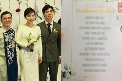 Thực đơn đám cưới Công Phượng: Toàn là 'cực phẩm' nhưng dân mạng lại 'than' thiếu món này