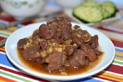 Món ngon mỗi ngày: Bắp bò kho gừng sả
