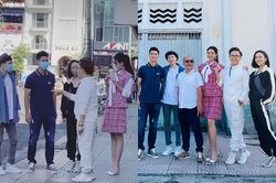 Hack dáng như Diệu Nhi: Chiều cao có hạn vẫn chẳng lo lép vế khi đi cạnh Hoa hậu Đỗ Thị Hà