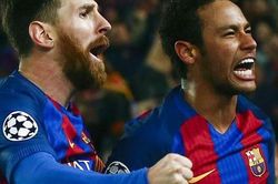 Neymar 'dụ dỗ' Messi gia nhập PSG