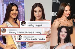 Fan khen chê nhan sắc Kim Duyên thay đổi: 'Hao hao Phương Khánh - Hồ Quỳnh Hương lại giống Catriona Gray'