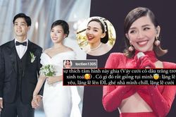 Tóc Tiên ngưỡng mộ Công Phượng - Viên Minh đẹp đôi trong ngày cưới: 'Lặng lẽ yêu rất giống tụi mình'