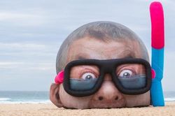 Giật mình với triển lãm ngoài trời trên bờ biển Úc