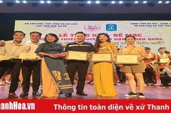 Thanh Hóa giành 3 HCV, 2 HCB tại Hội thi tuyên truyền lưu động toàn quốc 'Cả nước chung sức xây dựng nông thôn mới'