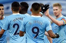 Man City 2-0 Fulham: Sterling và De Bruyne bùng nổ, đưa Man City vào Top 4