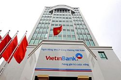 Cổ phiếu VietinBank tăng dựng đứng
