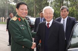 Tổng bí thư, Chủ tịch nước dự Hội nghị Quân chính 2020