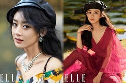 Triệu Lệ Dĩnh trẻ xinh ngỡ ngàng trên Elle số tân niên 2021