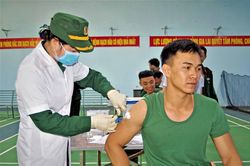 Gia Lai: Gần 7.500 mũi tiêm phòng vắc xin bệnh bạch hầu cho cán bộ, chiến sĩ