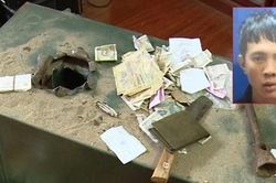 Gia chủ đi lễ nhà thờ, trộm đột nhập đục két trộm vàng