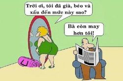 Vợ già xấu còn sướng gấp mấy lần chồng