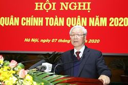 Tổng Bí thư, Chủ tịch nước: Không để tiêu cực, tệ nạn thẩm thấu vào quân đội