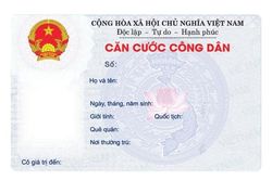 Quy trình cấp thẻ căn cước công dân theo mẫu mới