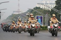 Cảnh sát sắp vào cao điểm tuần tra, kiểm soát trật tự giao thông