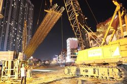 Ga ngầm metro Nhổn-ga Hà Nội được đào bằng công nghệ tốt nhất thế giới