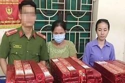 Nghệ An: Bắt 4 đối tượng, thu giữ hơn 2,5 tạ pháo