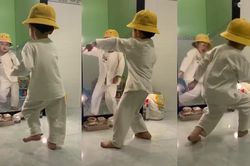 Dân mạng mê mệt xem clip cậu bé nhảy điêu luyện theo bài 'Làm gì phải hốt'