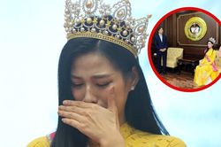 Sự thật phía sau bức ảnh Hoa hậu Đỗ Thị Hà trở về trường Đại học khiến netizen hiểu lầm
