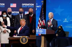 Hai sự kiện cùng ngày cho thấy khác biệt Trump - Biden trước đại dịch