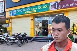 Hành trình gây án, trốn chạy của kẻ đâm bảo vệ, cướp tài sản ở Thế giới di động