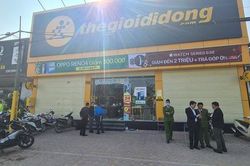 Kế hoạch tỉ mỉ của kẻ đâm gục bảo vệ, cướp cửa hàng Thế giới di động