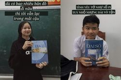 Teen Phú Yên bắt 'trend' thả thính với SGK: Thế này thì crush sẽ 'đổ cái rầm' cho xem!