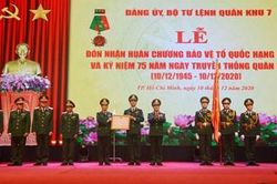 Quân khu 7 đón nhận Huân chương Bảo vệ Tổ quốc hạng Nhất