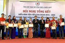 Phát huy vai trò nòng cốt của Hội Chữ thập đỏ trong hoạt động nhân đạo