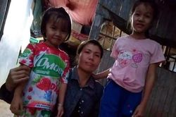 3 mẹ con bị sập nhà, phải đi ở nhờ rất cần sự giúp đỡ!