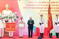 Thủ tướng trao danh hiệu Anh hùng LLVTND cho Cục An ninh điều tra, Bộ Công an