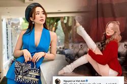 Không uổng công Quỳnh Nga lên đồ khoe ngực nở eo thon, Việt Anh liền buông lời 'thả thính'