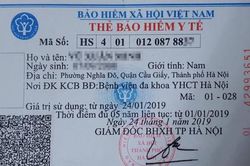 Hàng nghìn thẻ BHYT hỏng, mất được cấp lại trực tuyến
