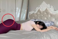 Hotgirl TikTok 'bóp méo mọi thứ' không thương tiếc chỉ vì chiếc eo thon nhô cả xương sườn