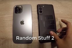 Bất ngờ lộ video Samsung Galaxy S21 Plus đọ dáng cùng iPhone 12 Pro Max