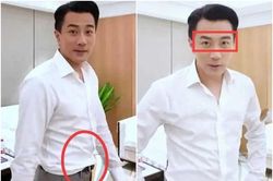 Sau khi bỏ vợ, ngoại hình Lưu Khải Uy xuống dốc không phanh, ăn mặc luộm thuộm như ông chú