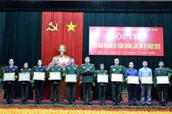 Bế mạc Hội thi thợ giỏi ngành in toàn quân năm 2020