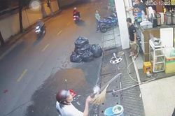 Xác định thanh niên đánh đập cô gái, dọa chém người can ngăn ở Sài Gòn