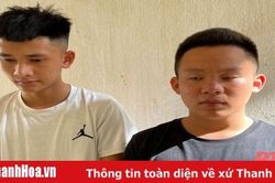 Công an huyện Nông Cống bắt giữ 2 đối tượng buôn bán trái phép 7 kg pháo nổ
