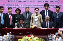 Công bố phần mềm miễn phí chăm sóc dinh dưỡng, sức khỏe phụ nữ mang thai và cho con bú
