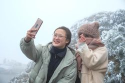 Mẫu Sơn rét 3 độ C trong ngày đầu đón không khí lạnh