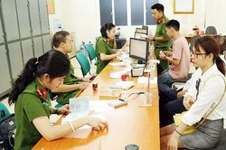 Hà Nội phấn đấu cấp thẻ căn cước công dân cho tất cả công dân đủ điều kiện