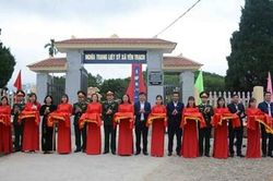 Khánh thành công trình Nghĩa trang liệt sĩ xã Yên Trạch