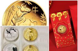Chưa đến Tết, lì xì, tiền xu hình trâu đắt khách