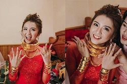 Cô dâu gây sốt vì được trao 14 cây vàng, sổ đỏ 4 tỷ cùng 1 chiếc ô tô