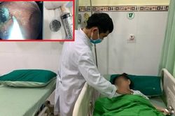 Mãi mê chơi đùa, bé gái 4 tuổi nuốt đồng xu phải nhập viện cấp cứu