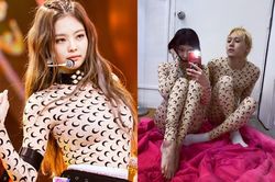 Nhìn Hyuna - E'Dawn với bộ đồ đôi nhức mắt, netizen càng thán phục stylist của BLACKPINK