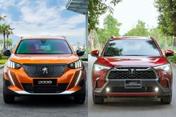 SUV đô thị tầm giá 800 triệu, chọn Peugeot 2008 hay Corolla Cross?